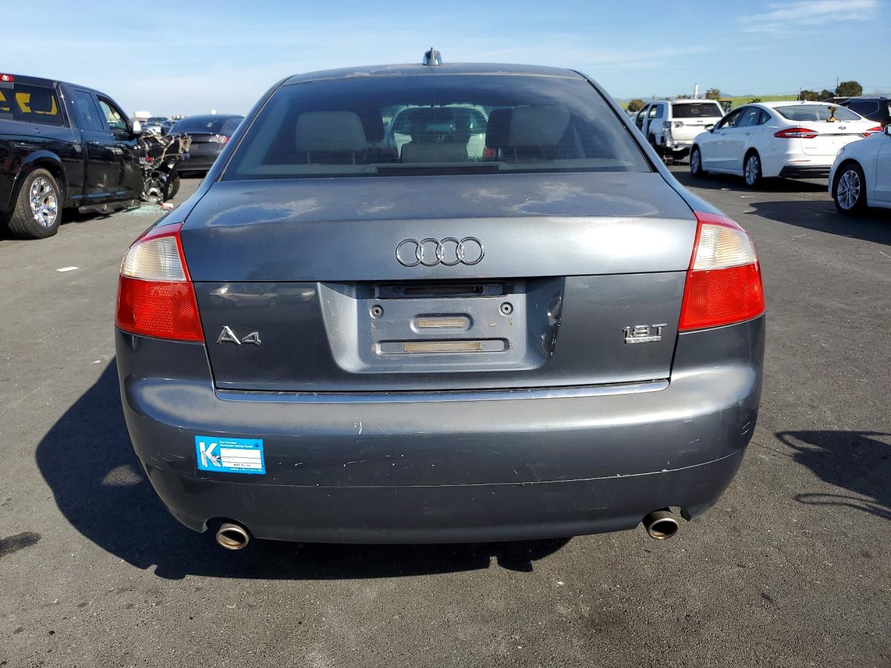 2004 Audi A4 VIN WAULC68E14A235690 photo 6