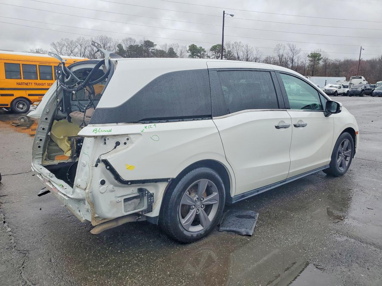 2021 Honda Odyssey VIN 5FNRL6H5XMB044161 photo 3