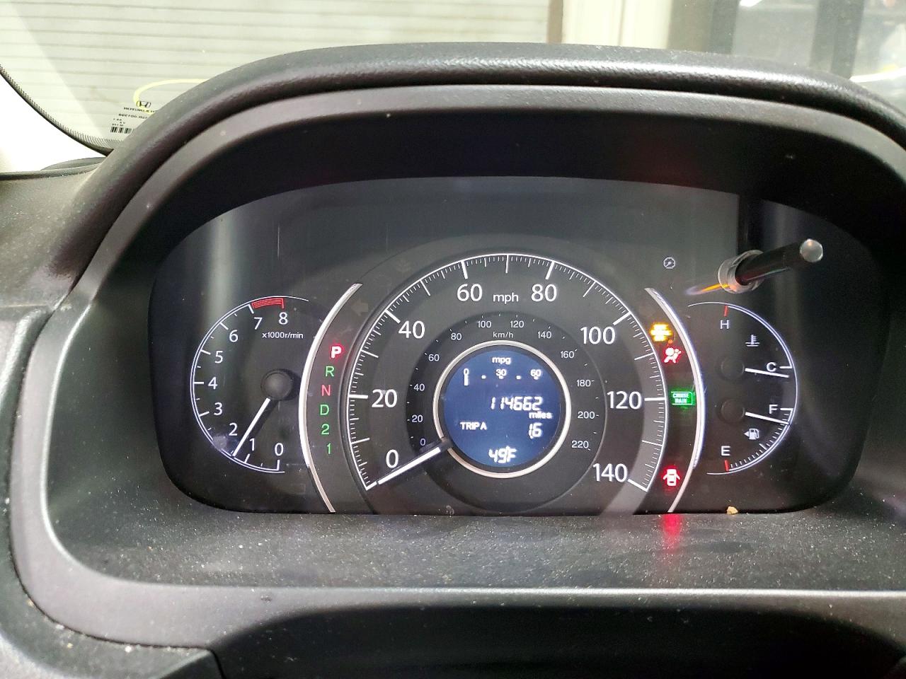 2014 Honda Crv VIN 5J6RM4H54EL049446 photo 9