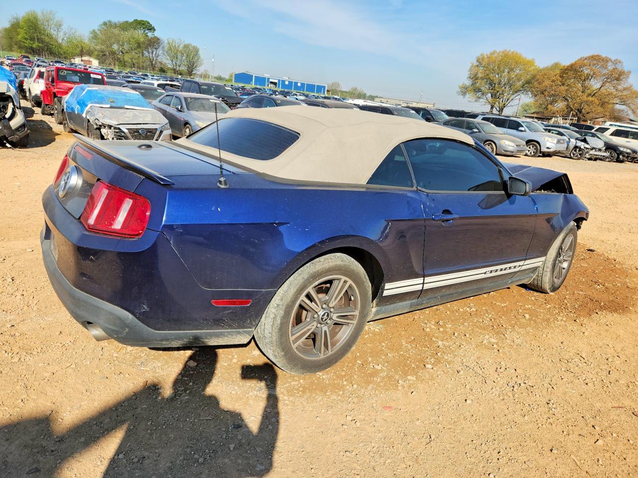 2010 Ford Mustang VIN 1ZVBP8EN4A5169463 photo 3