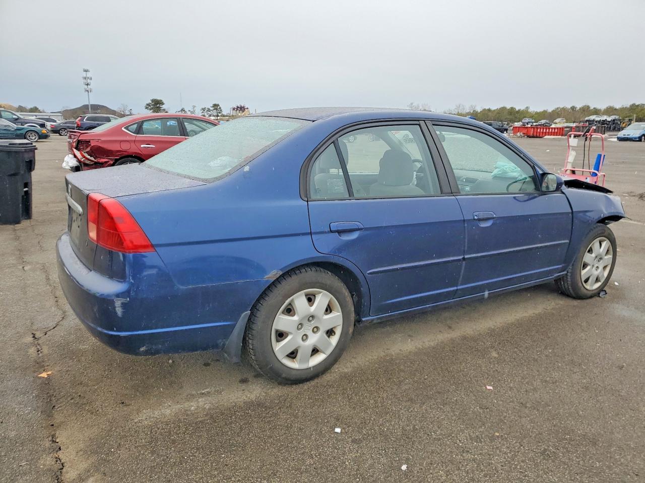 2002 Honda Civic VIN 2HGES26882H586715 photo 3