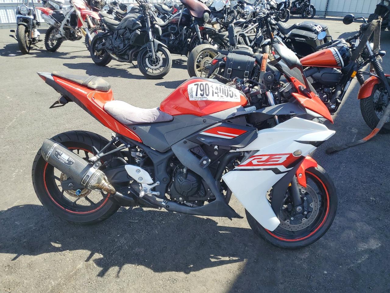 2015 Yamaha Yfz320 VIN MH3RH06YXFK006190 photo 1