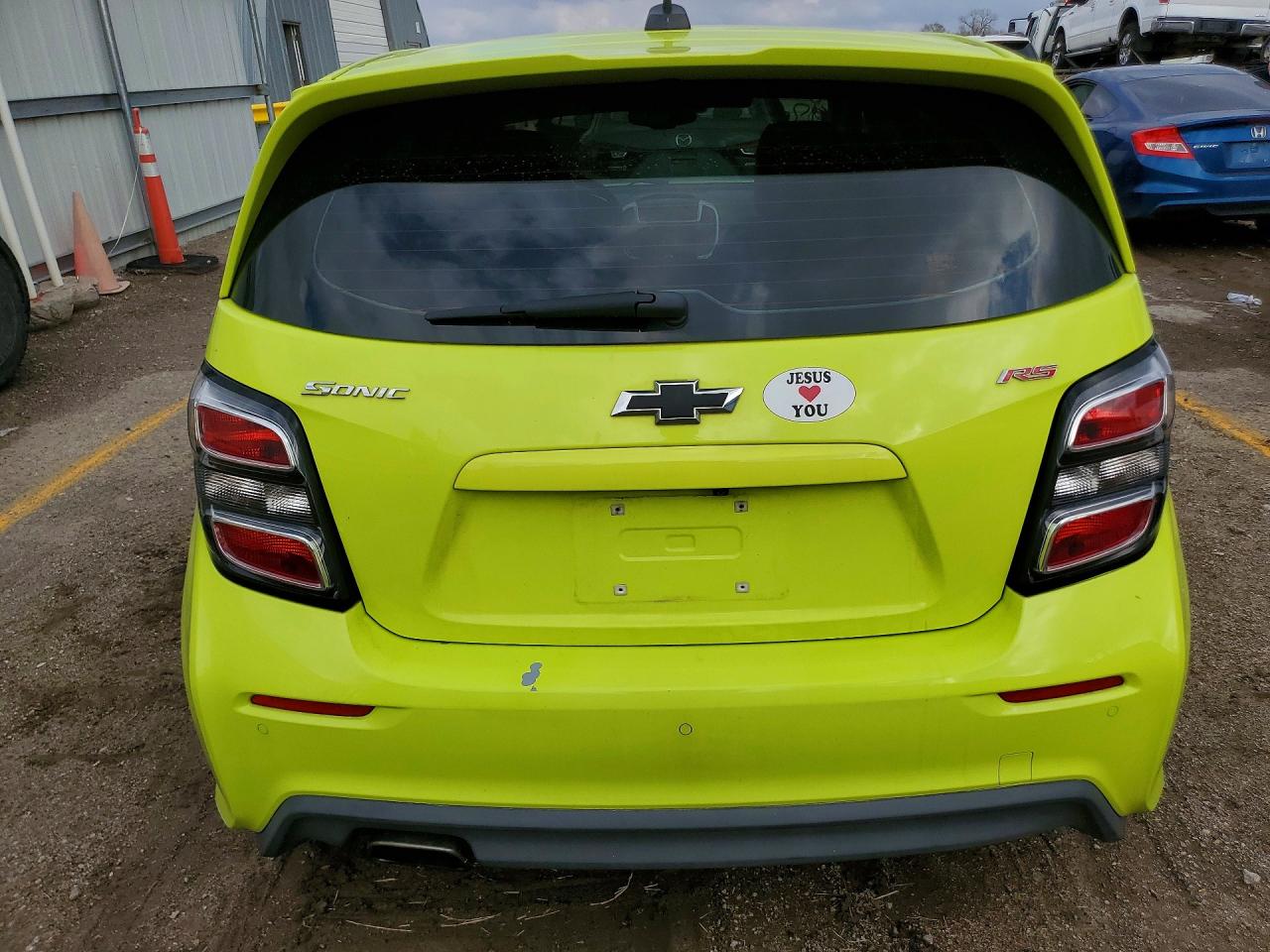 2019 Chevrolet SONIC VIN 1G1JF6SB8K4103837 photo 6