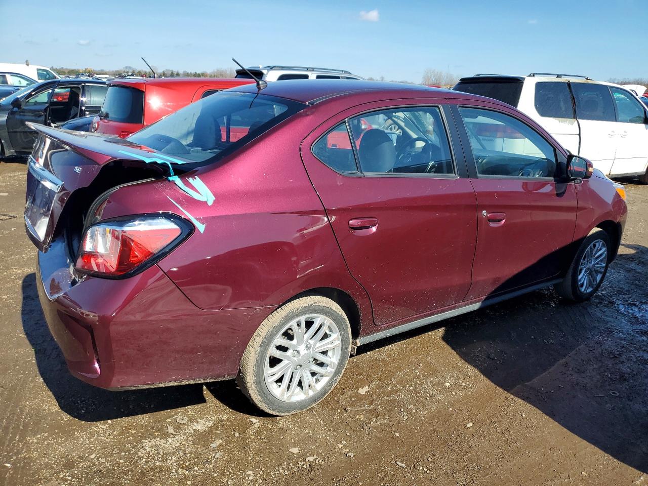 2024 Mitsubishi Mirage VIN ML32FVFJ2RHF05028 photo 3