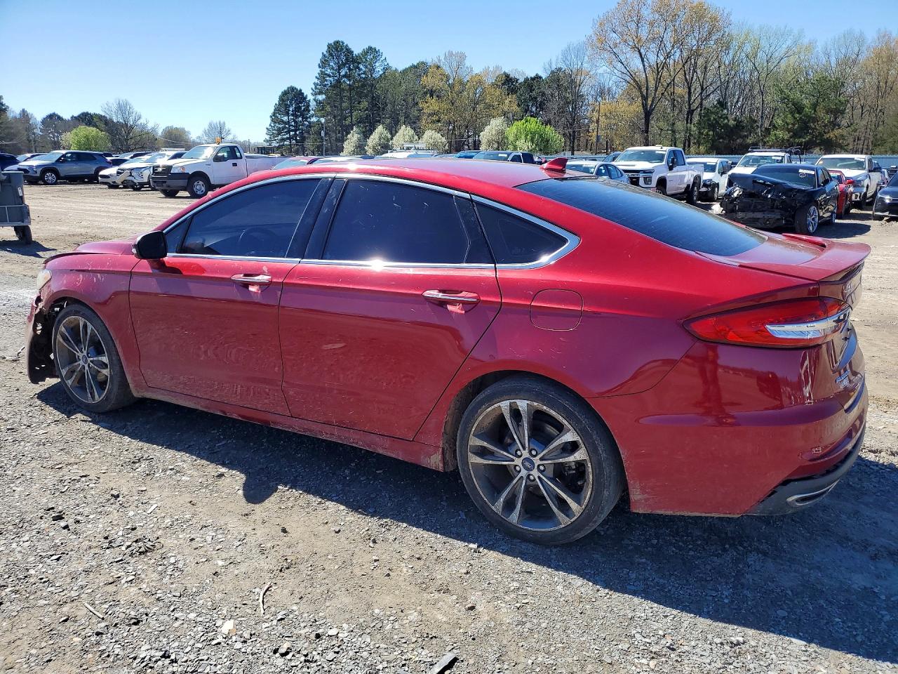 2019 Ford Fusion VIN 3FA6P0D94KR240708 photo 2