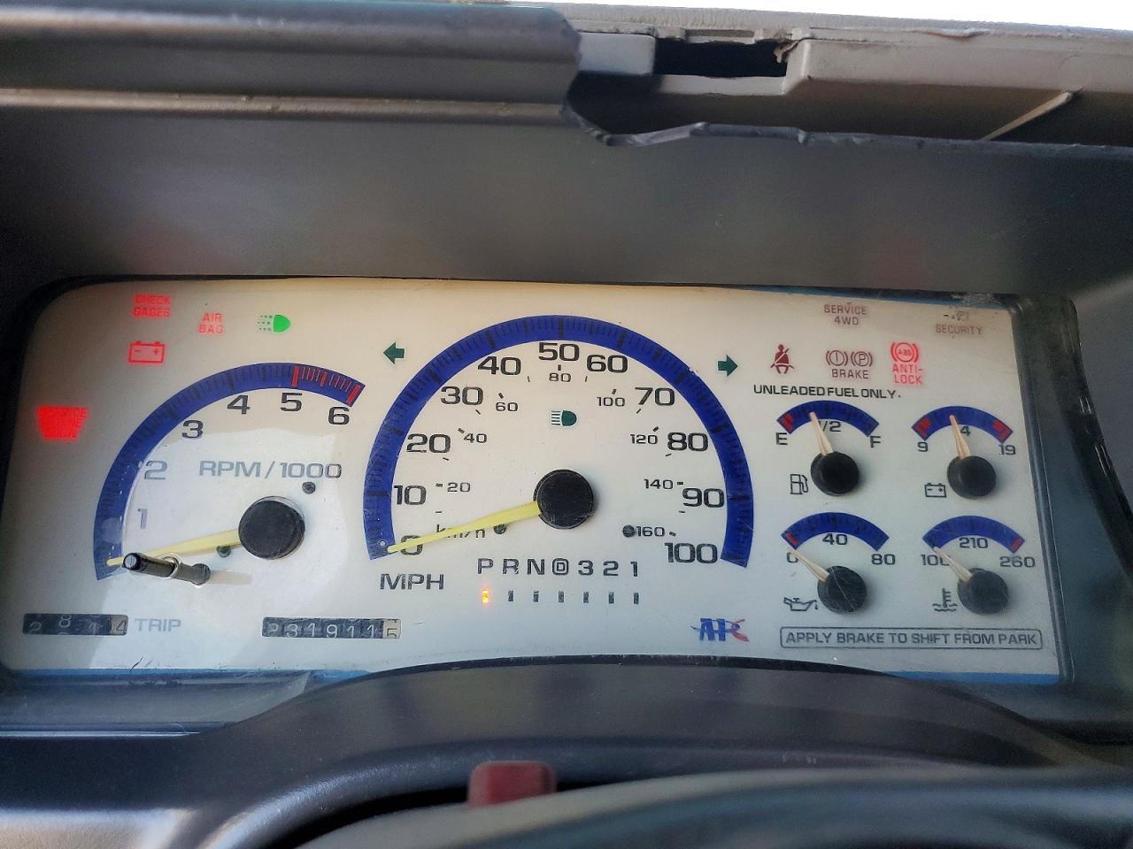 1998 GMC All models VIN 1GTEC14MXWZ505693 photo 9