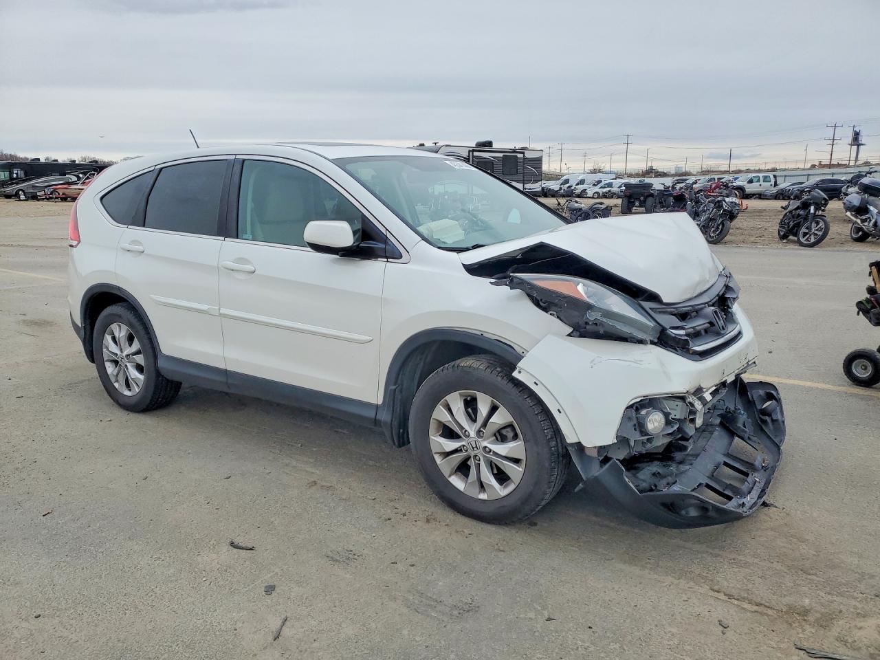 2014 Honda Crv VIN 5J6RM4H55EL098137 photo 4