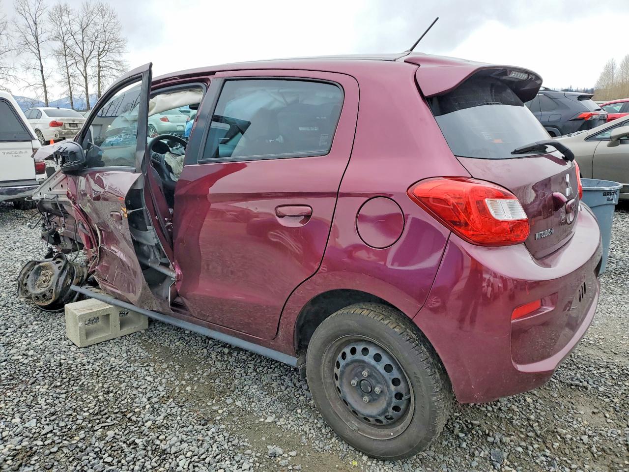 2019 Mitsubishi Mirage VIN ML32A3HJ5KH009403 photo 2