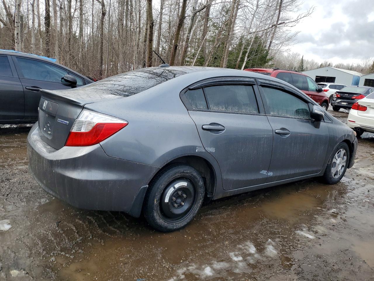 2012 Honda Civic VIN JHMFB4F27CS800256 photo 3