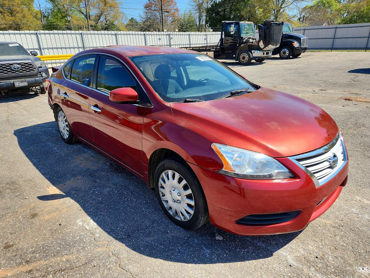 2015 Nissan Sentra VIN 3N1AB7AP0FY267059 photo 4