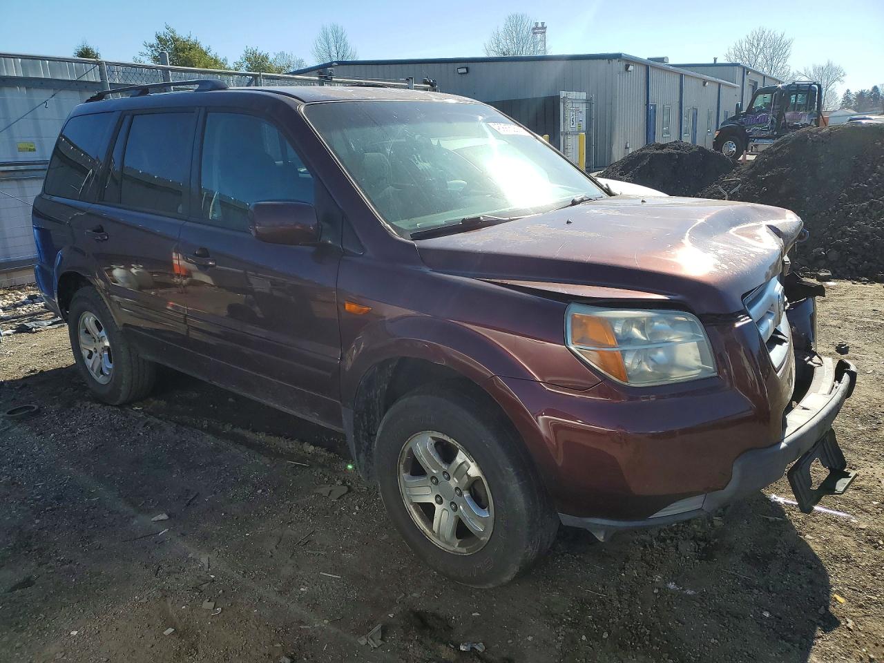 2008 HONDA Pilot VIN 5FNYF182X8B006043 photo 4