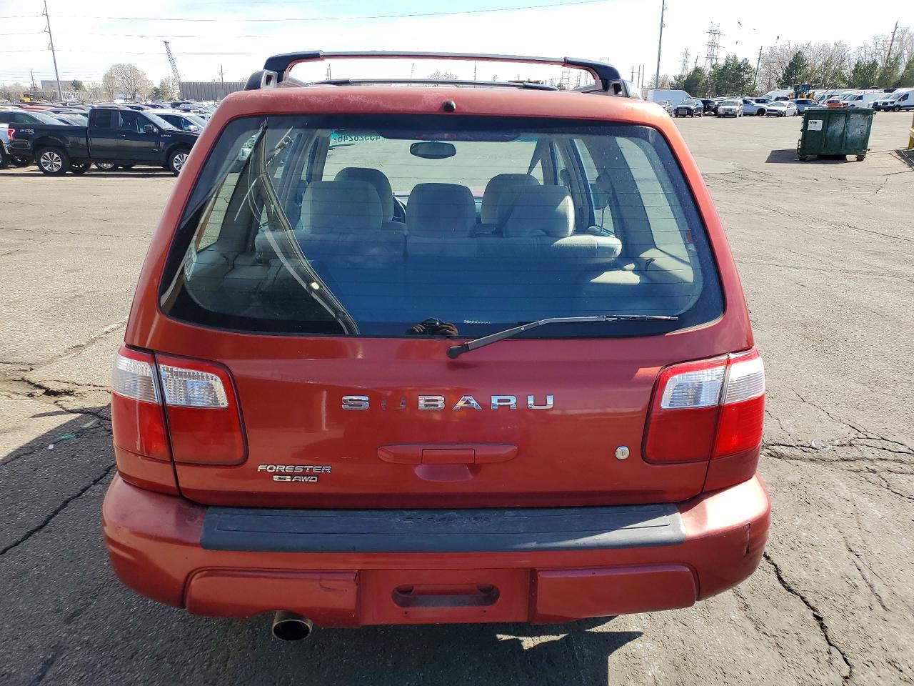 2002 SUBARU Forester VIN JF1SF65682H716307 photo 6