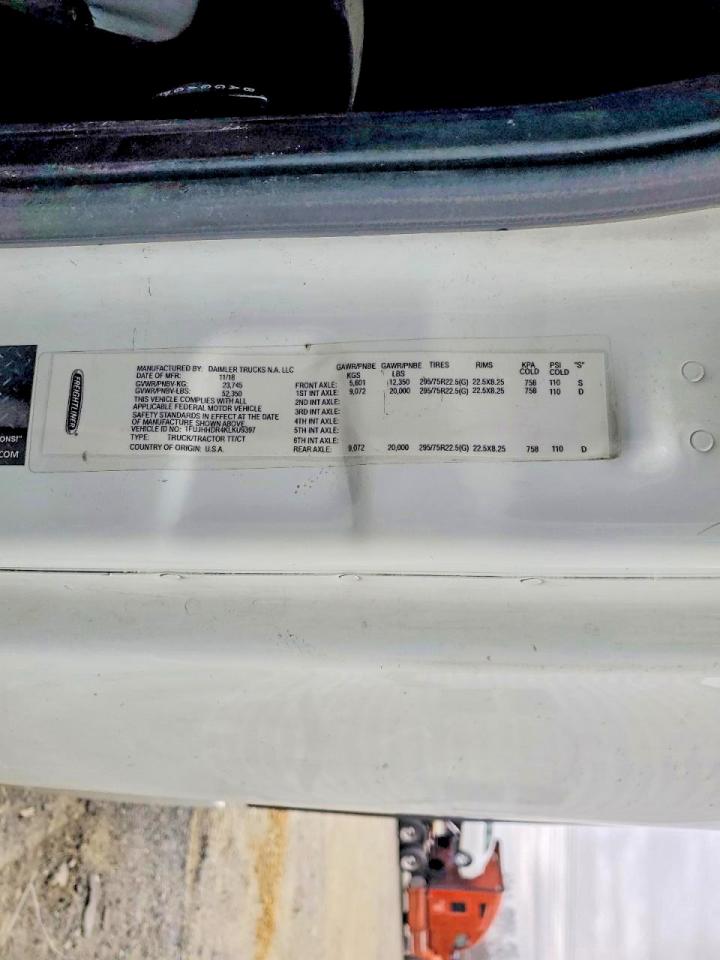 2019 FREIGHTLINER All other VIN 1FUJHHDR4KLKU9397 photo 10