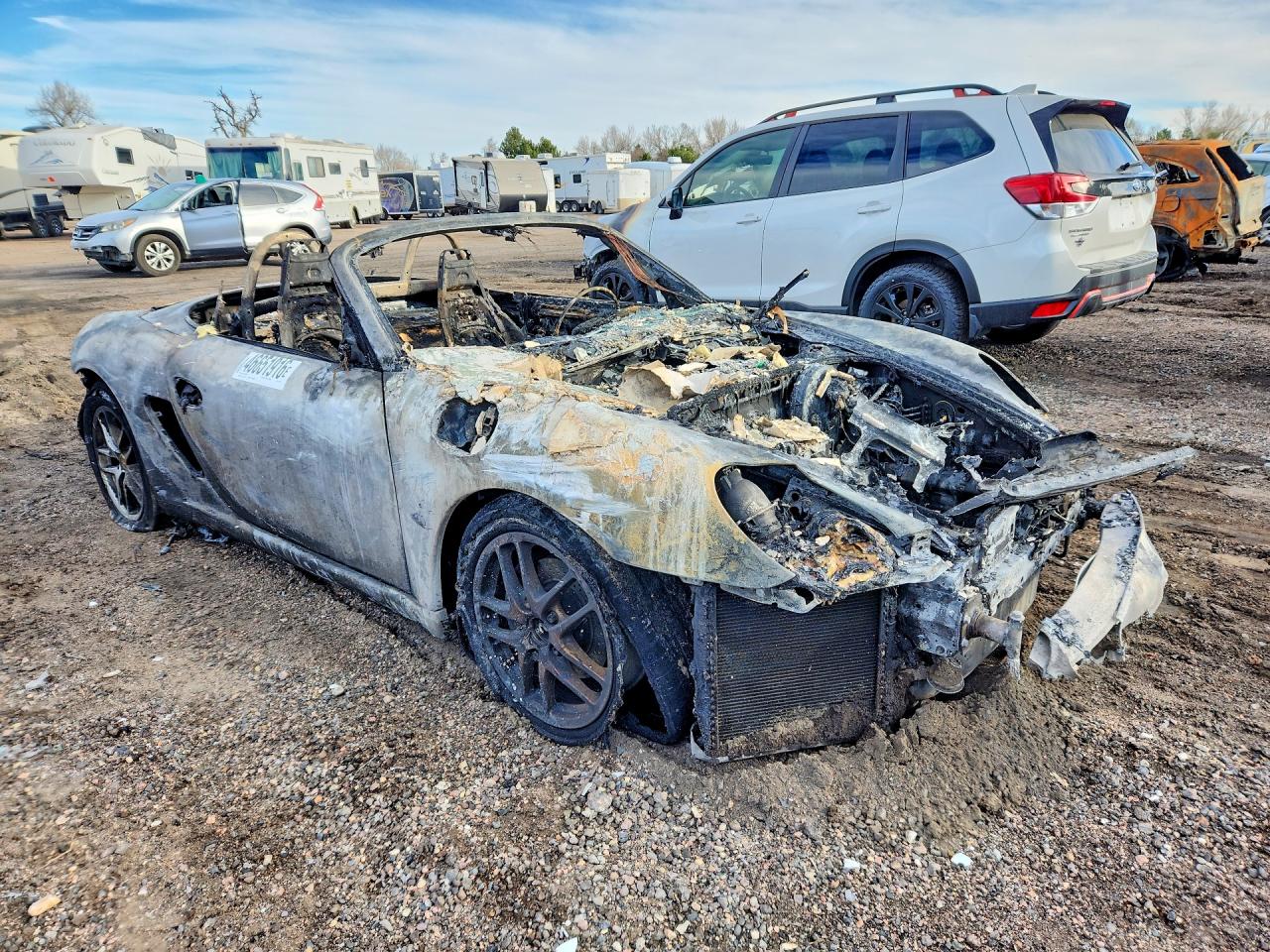 2008 PORSCHE Boxster VIN WP0CA29868U710216 photo 4