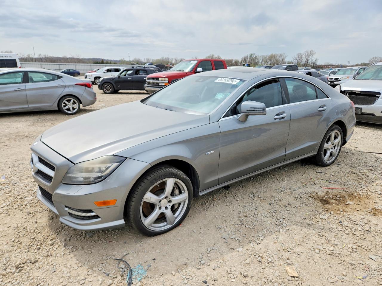 2012 Mercedes-Benz Cls-class VIN WDDLJ9BB3CA034550 photo 1