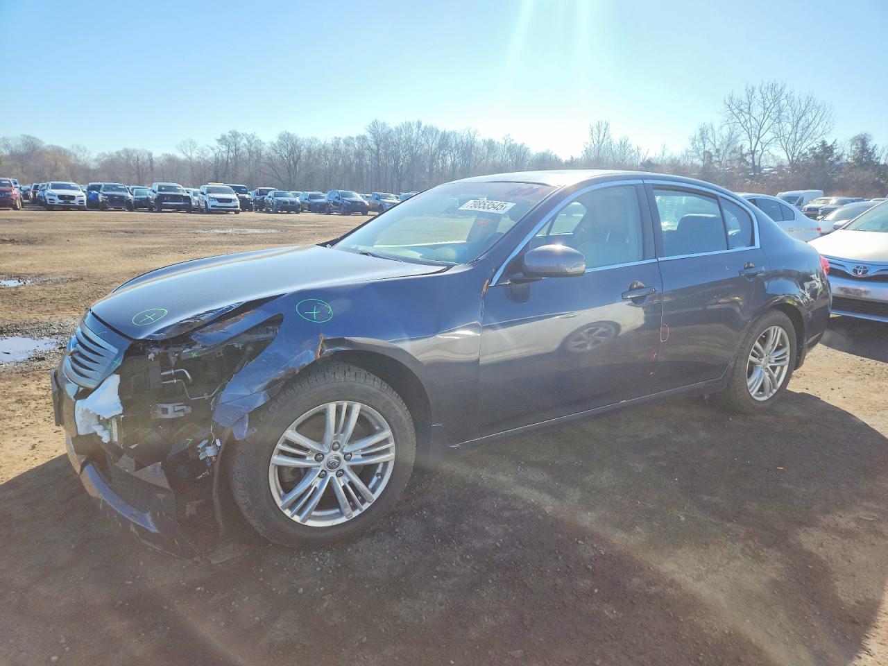 2007 Infiniti G35 VIN JNKBV61F37M812815 photo 1