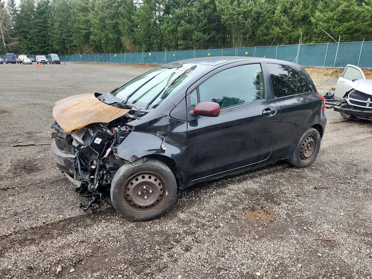 2007 Toyota Yaris VIN JTDJT923175135749 photo 1