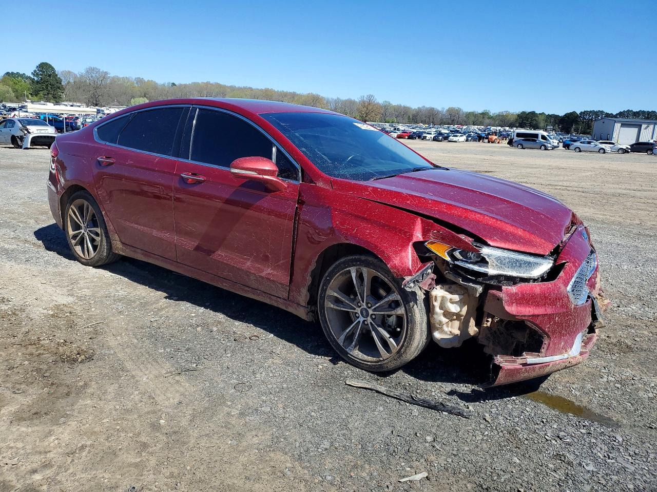 2019 Ford Fusion VIN 3FA6P0D94KR240708 photo 4