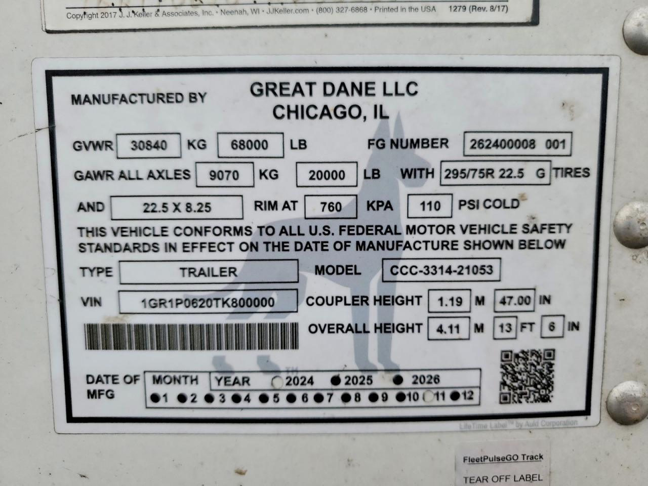 2026 GREAT Van-(dry f VIN 1GR1P0620TK800000 photo 10