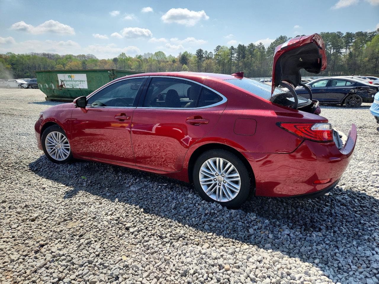 2015 Lexus ES350 VIN JTHBK1GG0F2177719 photo 2