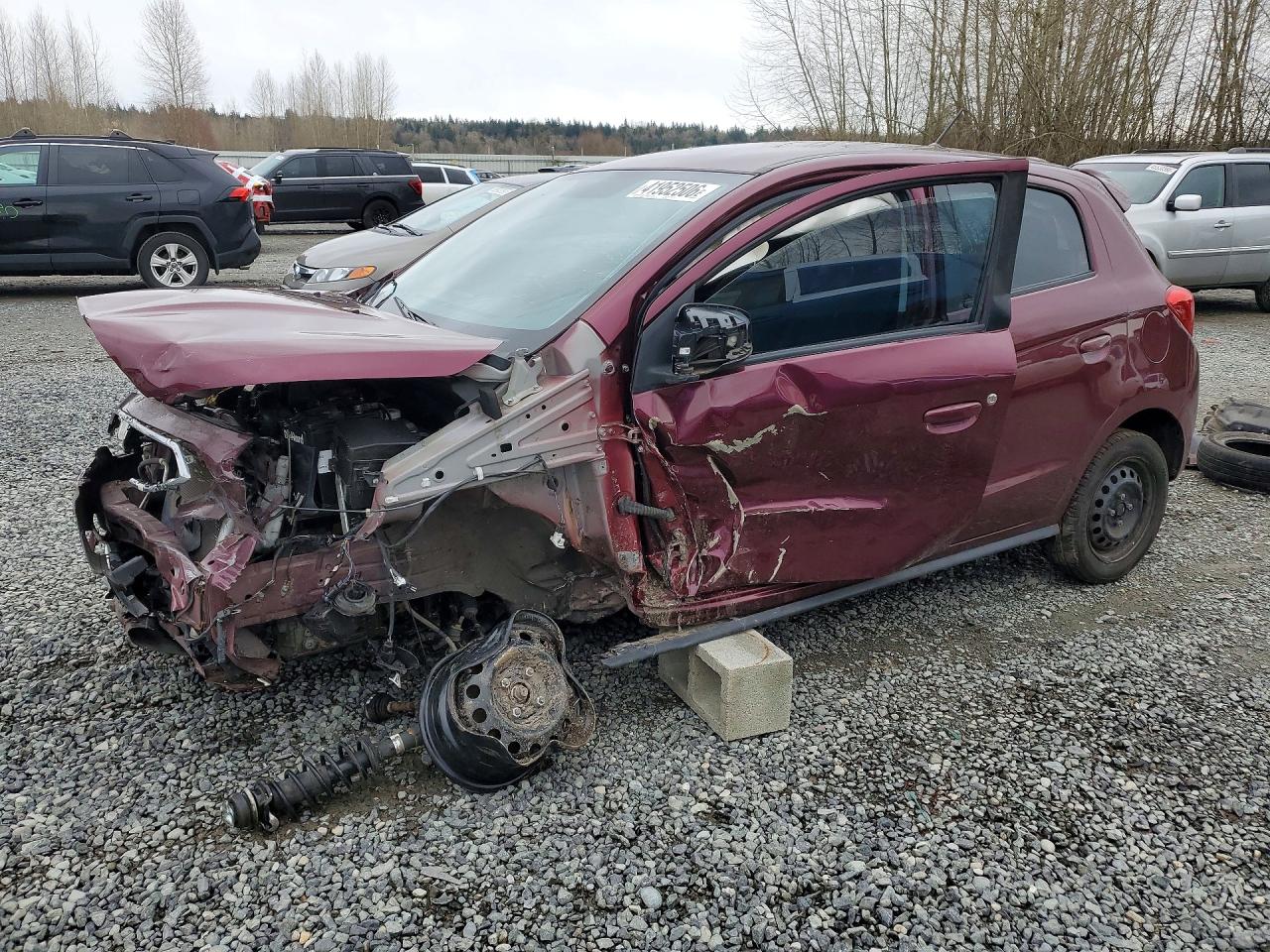 2019 Mitsubishi Mirage VIN ML32A3HJ5KH009403 photo 1