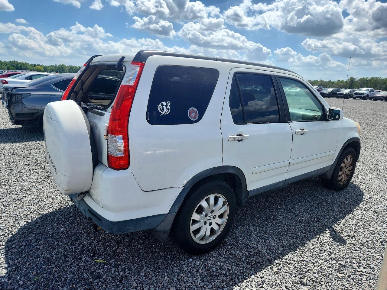 2006 Honda Crv VIN SHSRD789X6U412839 photo 3