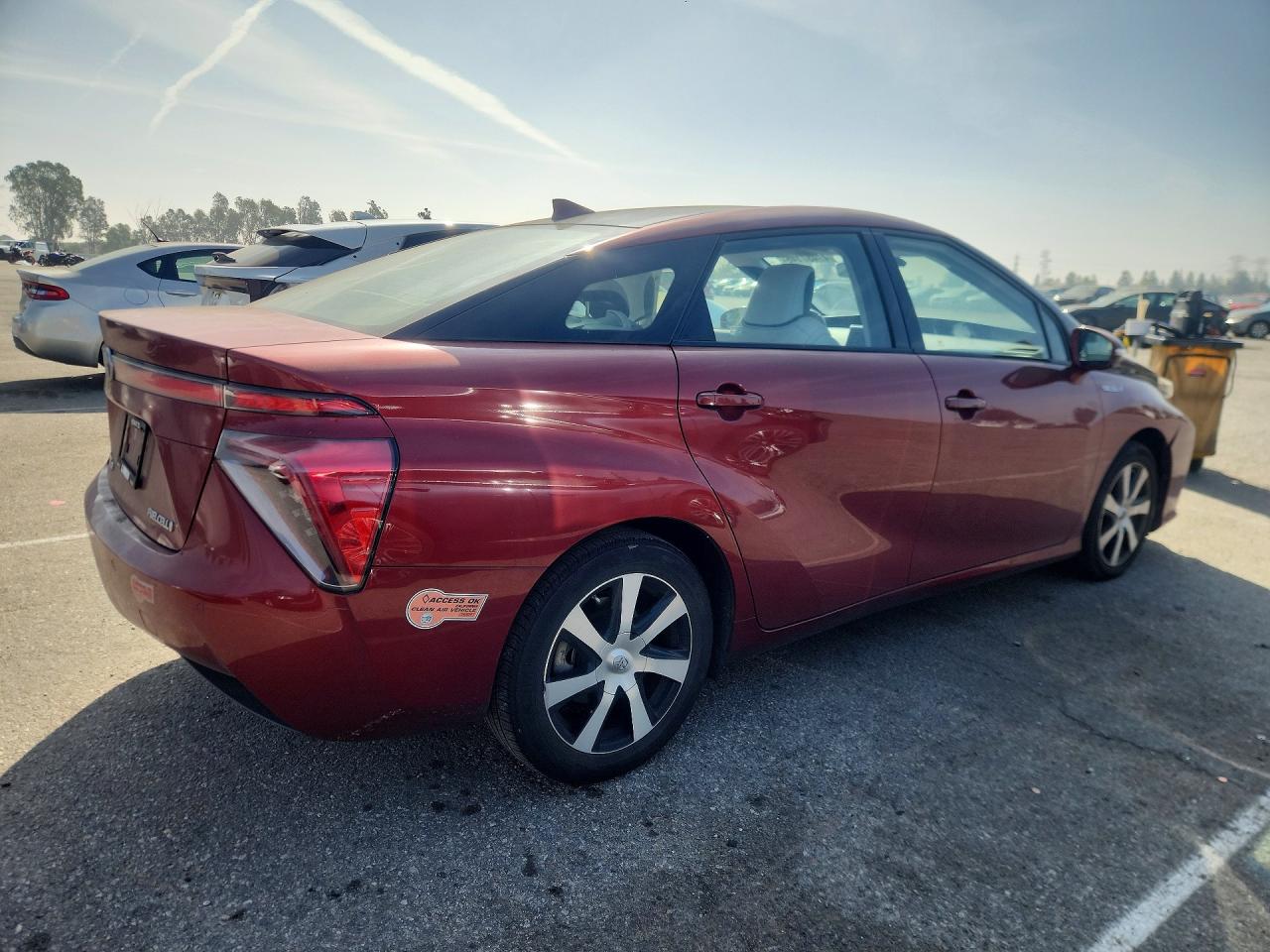 2019 Toyota Mirai VIN JTDBVRBD6KA007241 photo 3