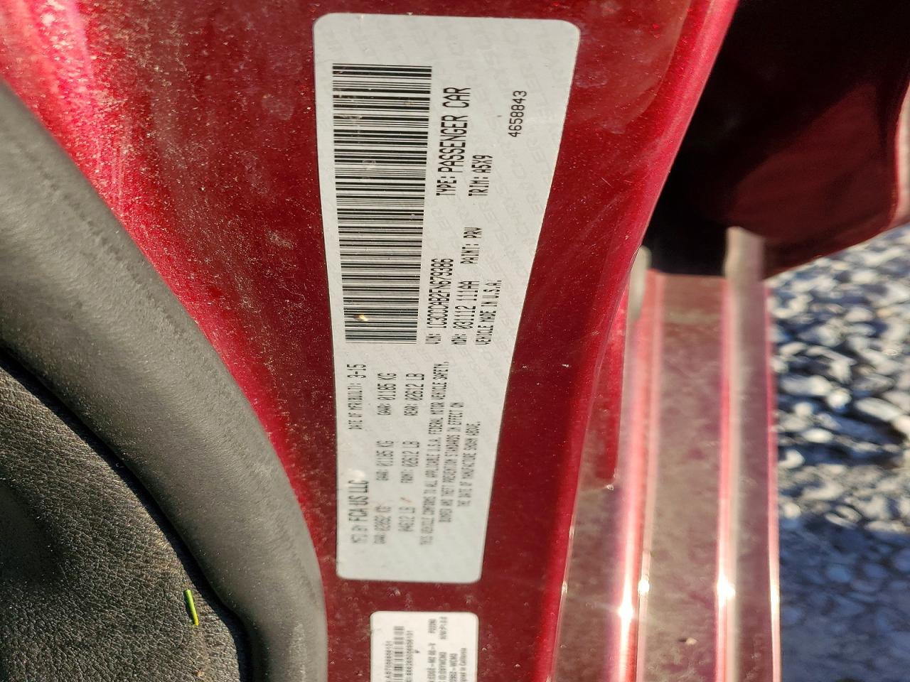 2015 Chrysler 200 VIN 1C3CCCAB2FN679386 photo 12