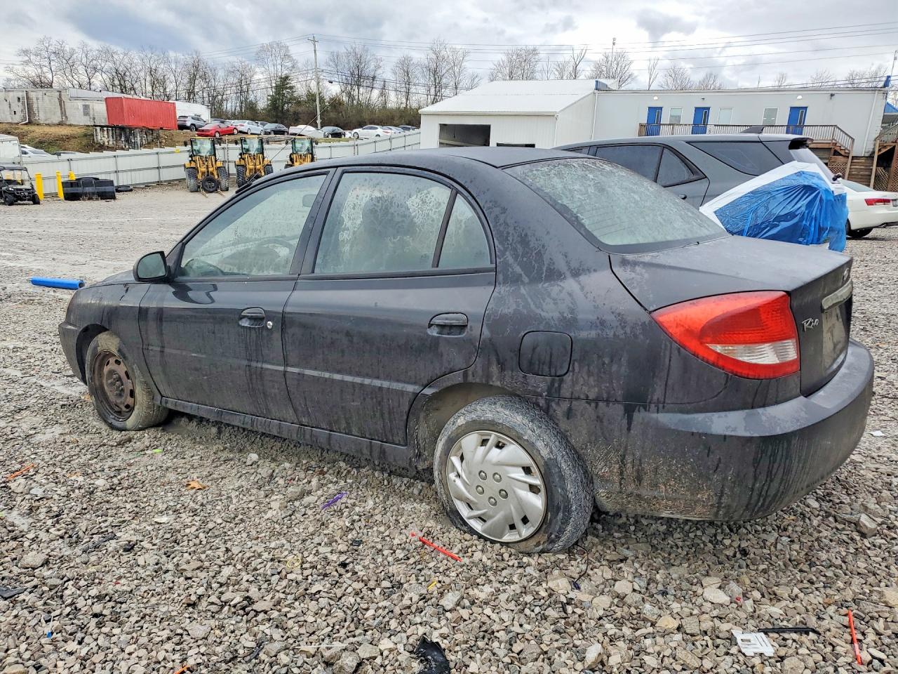 2005 Kia Rio VIN KNADC125356399947 photo 2