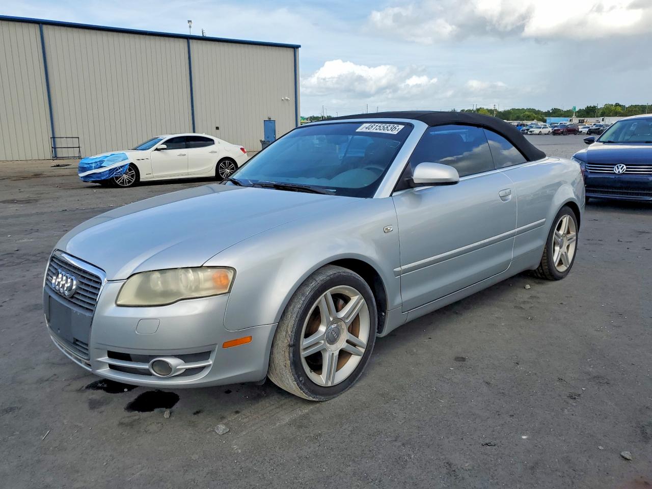 2007 Audi A4 VIN WAUDF48H87K036693 photo 1