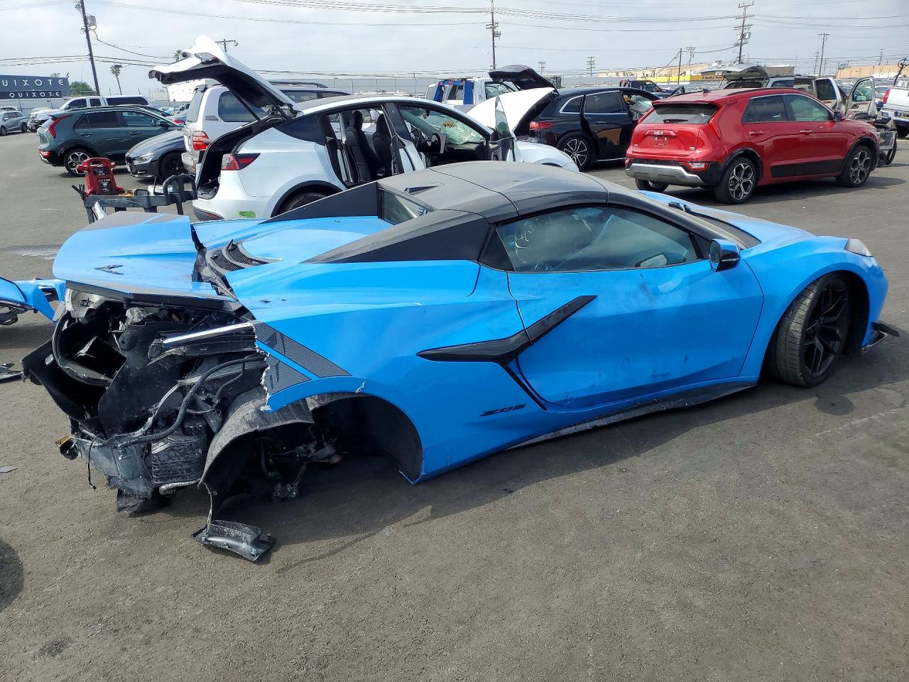 2025 Chevrolet Corvette VIN 1G1YF3D38S5602053 photo 3