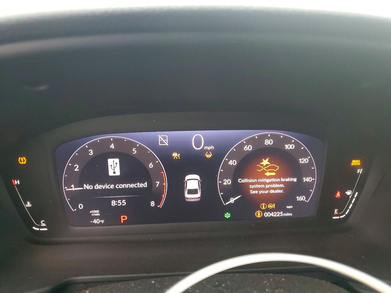 2025 Honda Accord VIN 1HGCY1F48SA021232 photo 9