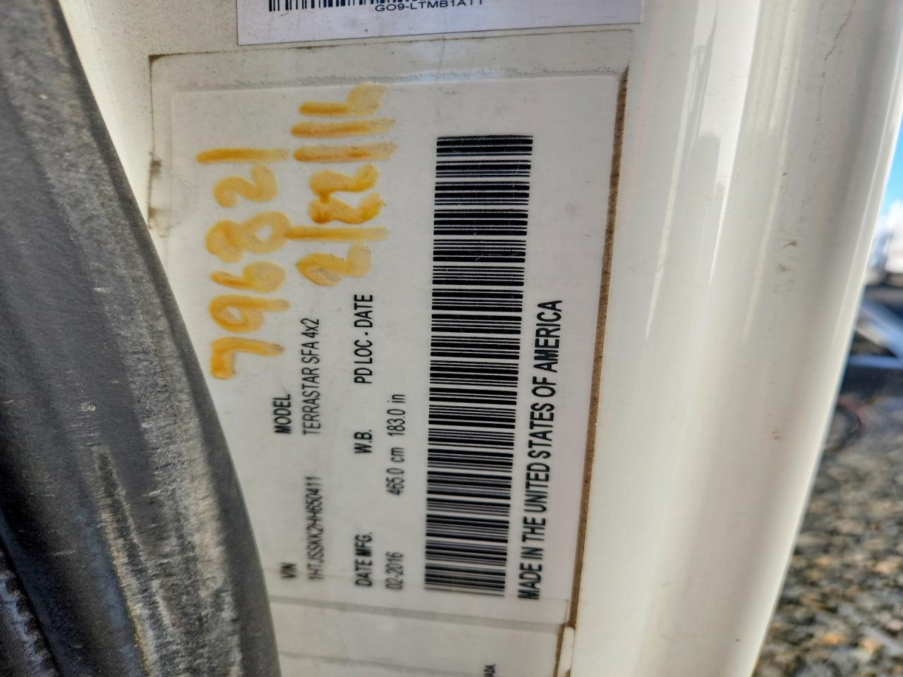 2017 International All models VIN 1HTJSSKK2HH650411 photo 12