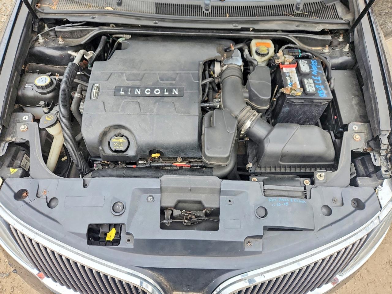 2016 LINCOLN Mks VIN 1LNHL9EK5GG600051 photo 11