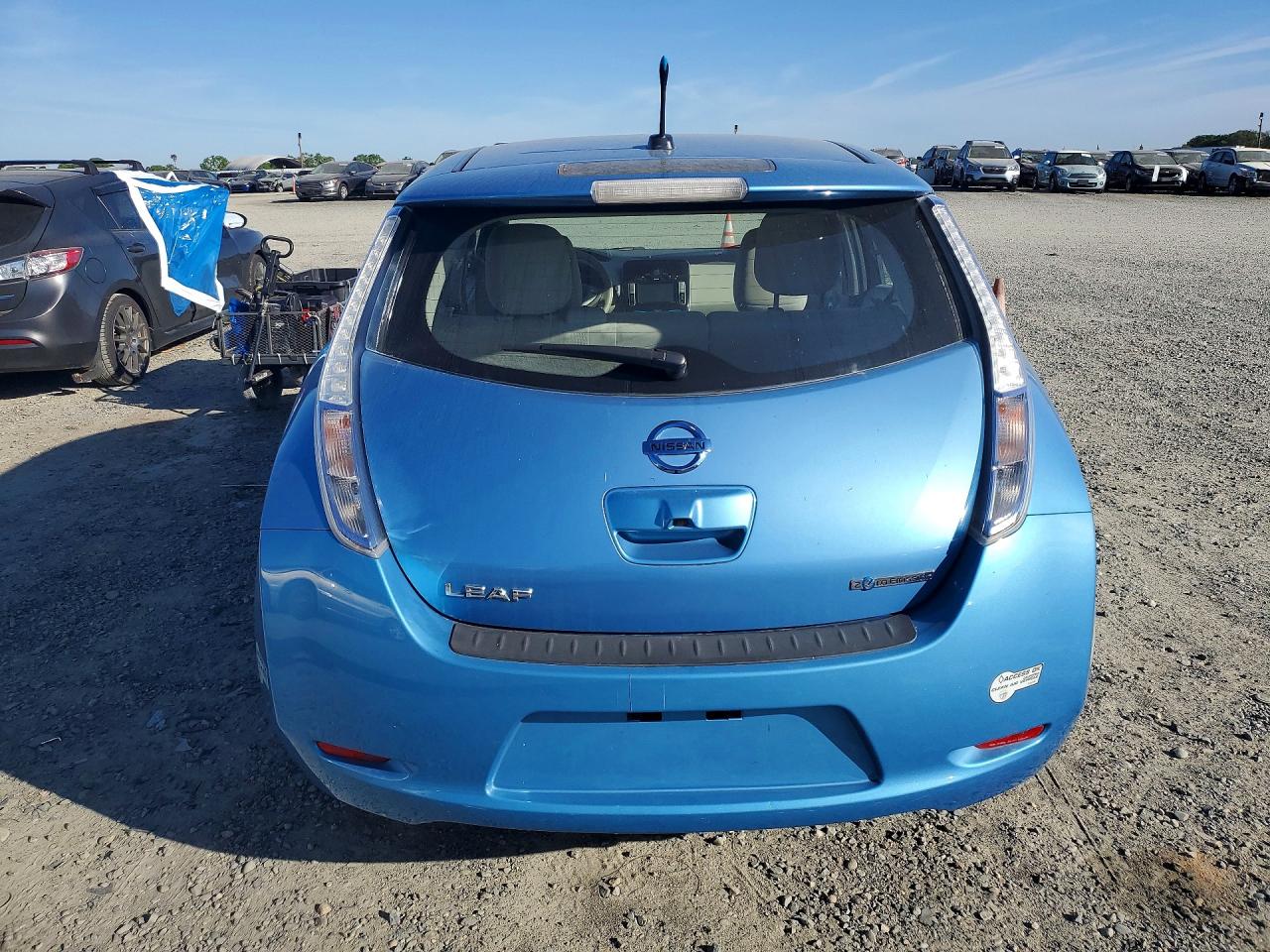 2012 Nissan Leaf VIN JN1AZ0CP5CT026666 photo 6