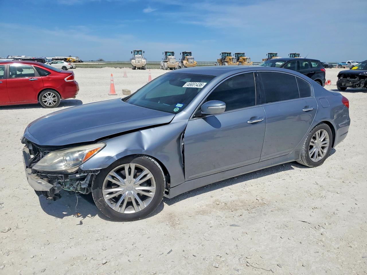 2014 Hyundai Genesis VIN KMHGC4DD3EU262357 photo 1