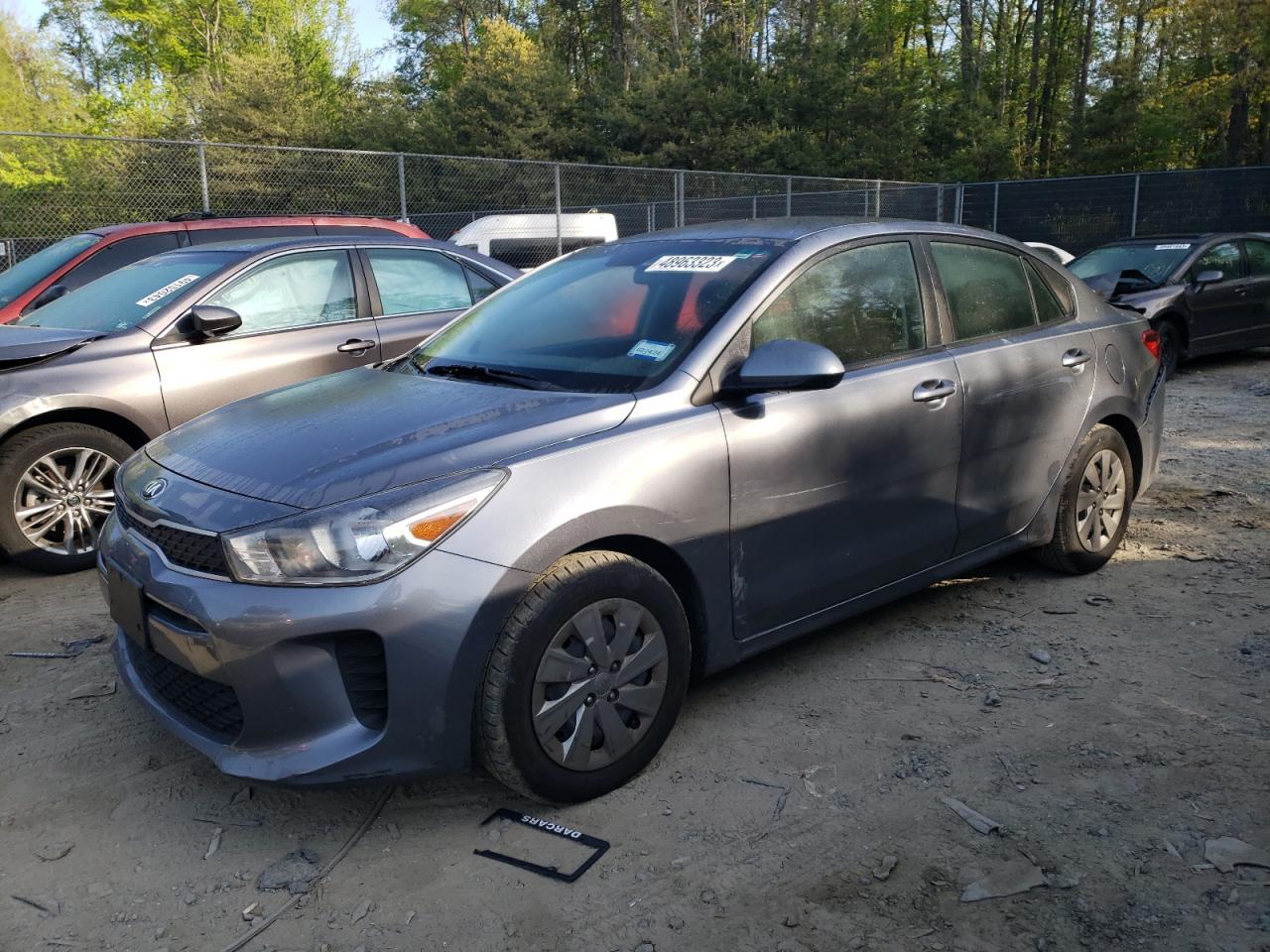 2020 KIA Rio VIN 3KPA24AD0LE261065 photo 1