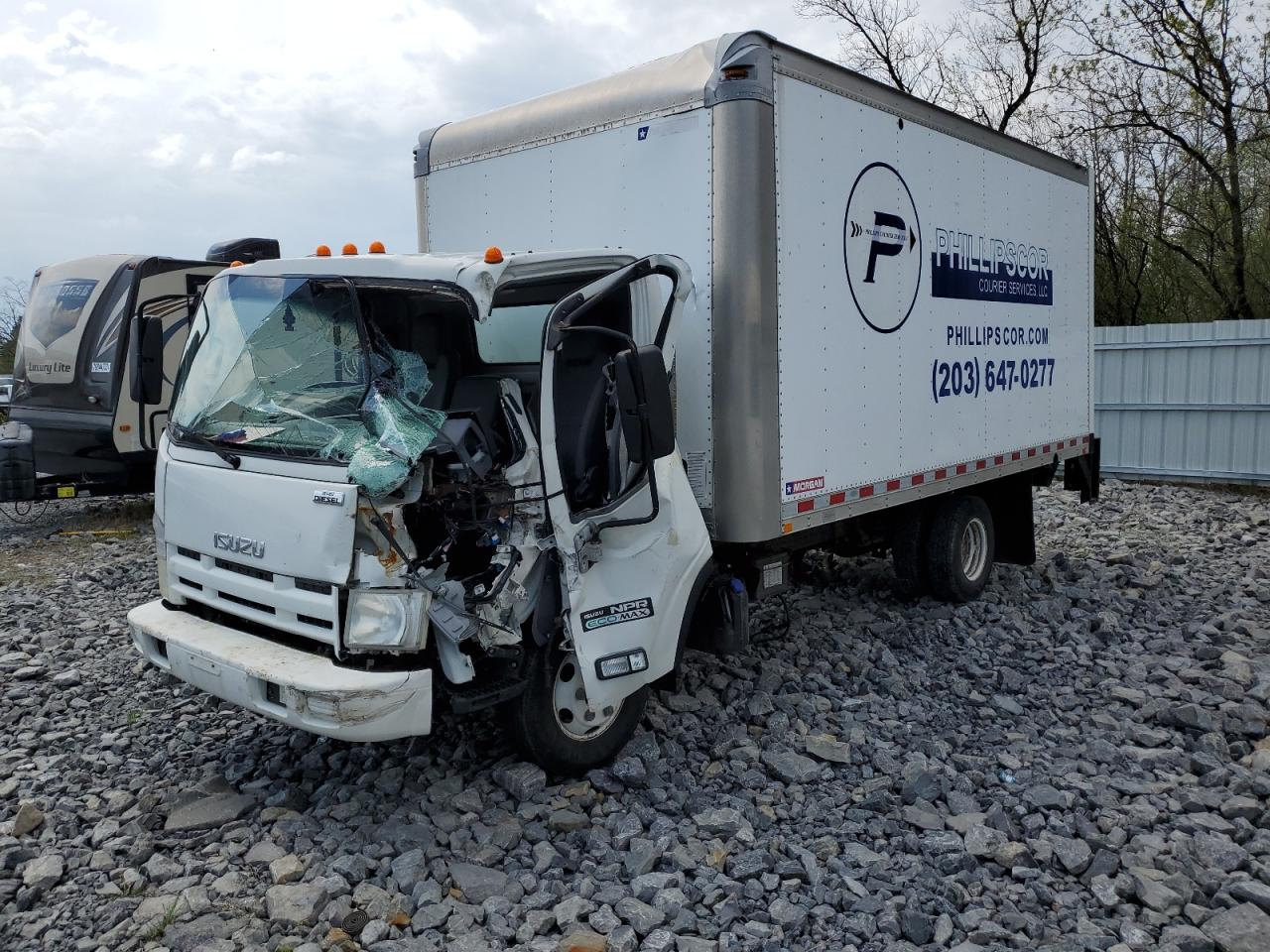 2012 Isuzu Npr VIN JALB4W176C7F00109 photo 1