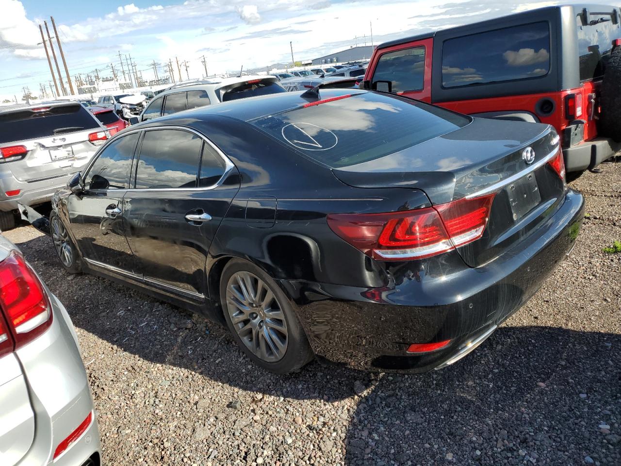 2015 LEXUS Ls460 VIN JTHDL1EF6F5007203 photo 2