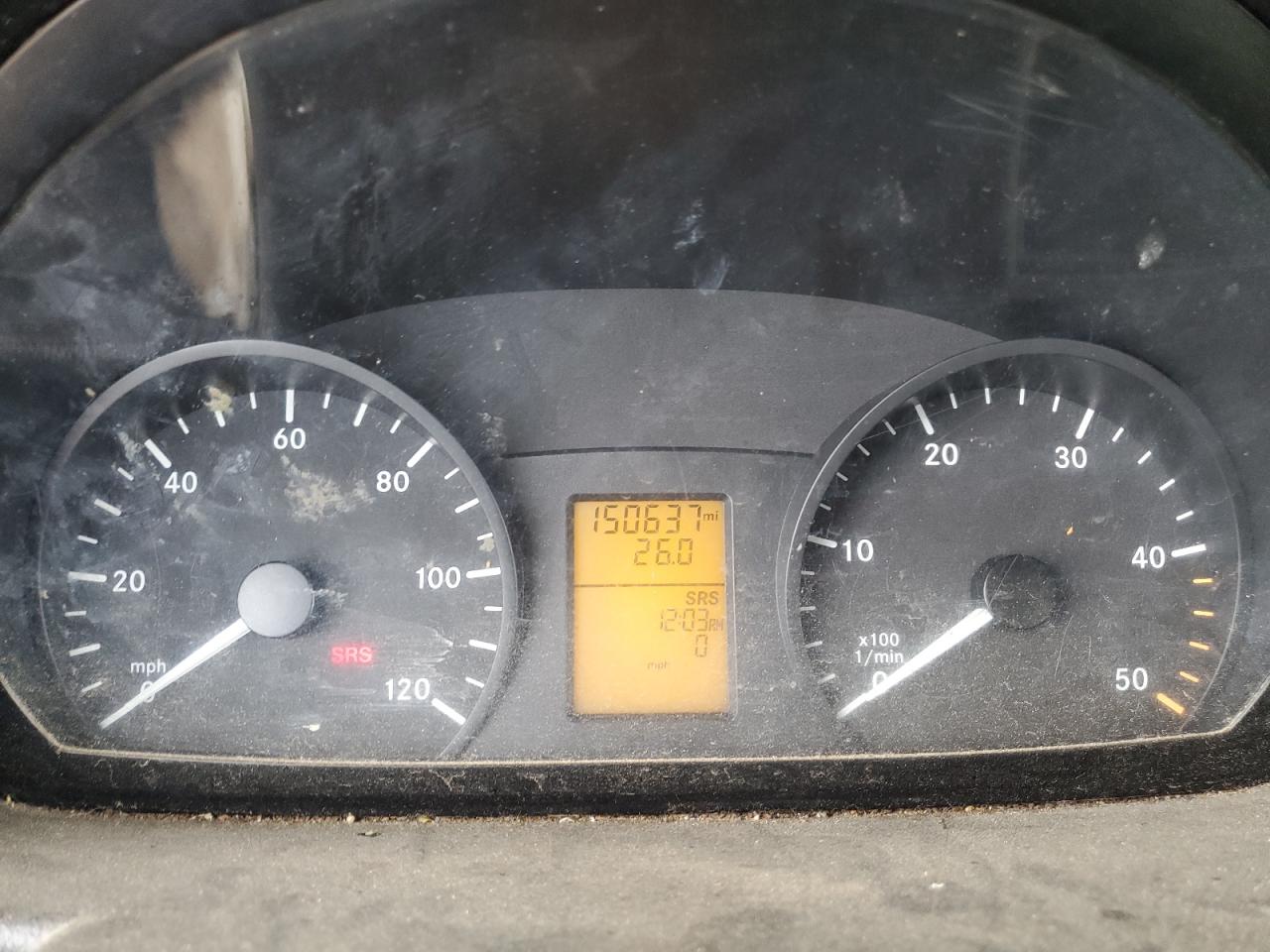 2012 MERCEDES-BENZ Sprinter VIN WD3PE7CC3C5624696 photo 9
