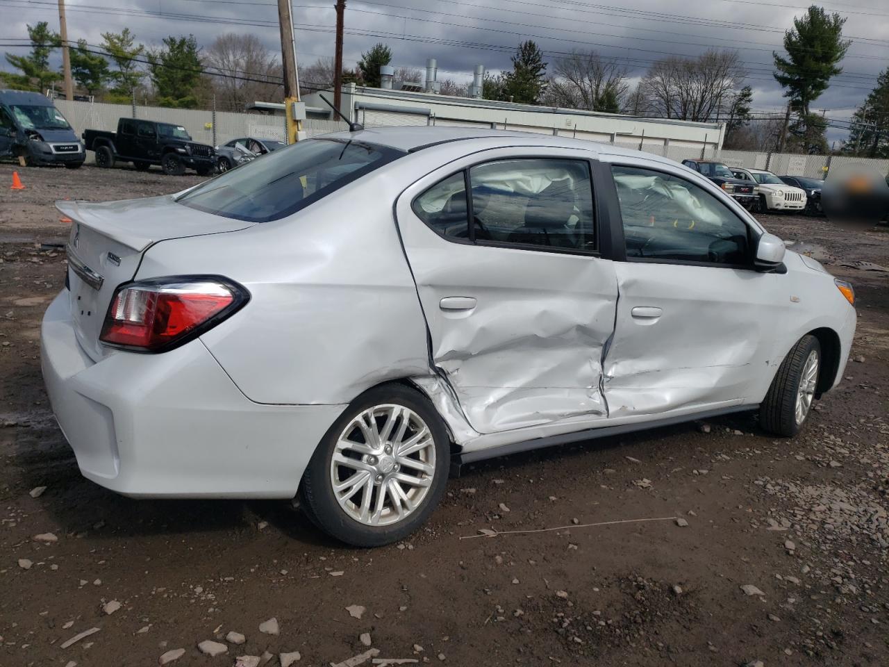 2021 Mitsubishi Mirage VIN ML32FUFJ3MHF01069 photo 3
