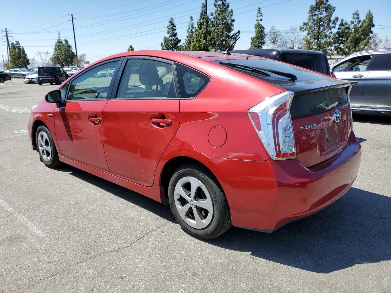 2014 TOYOTA Prius VIN JTDKN3DU1E0357350 photo 2