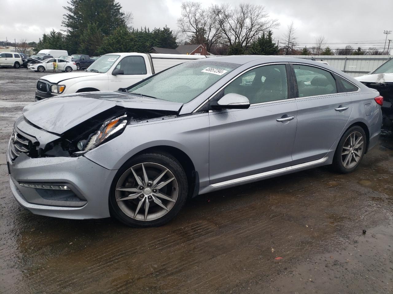 2015 HYUNDAI Sonata VIN 5NPE34ABXFH119478 photo 1