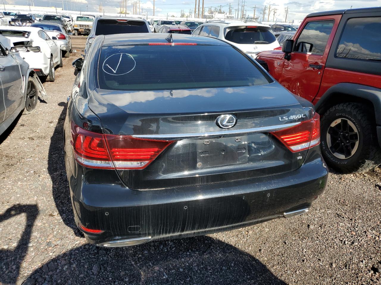 2015 LEXUS Ls460 VIN JTHDL1EF6F5007203 photo 6