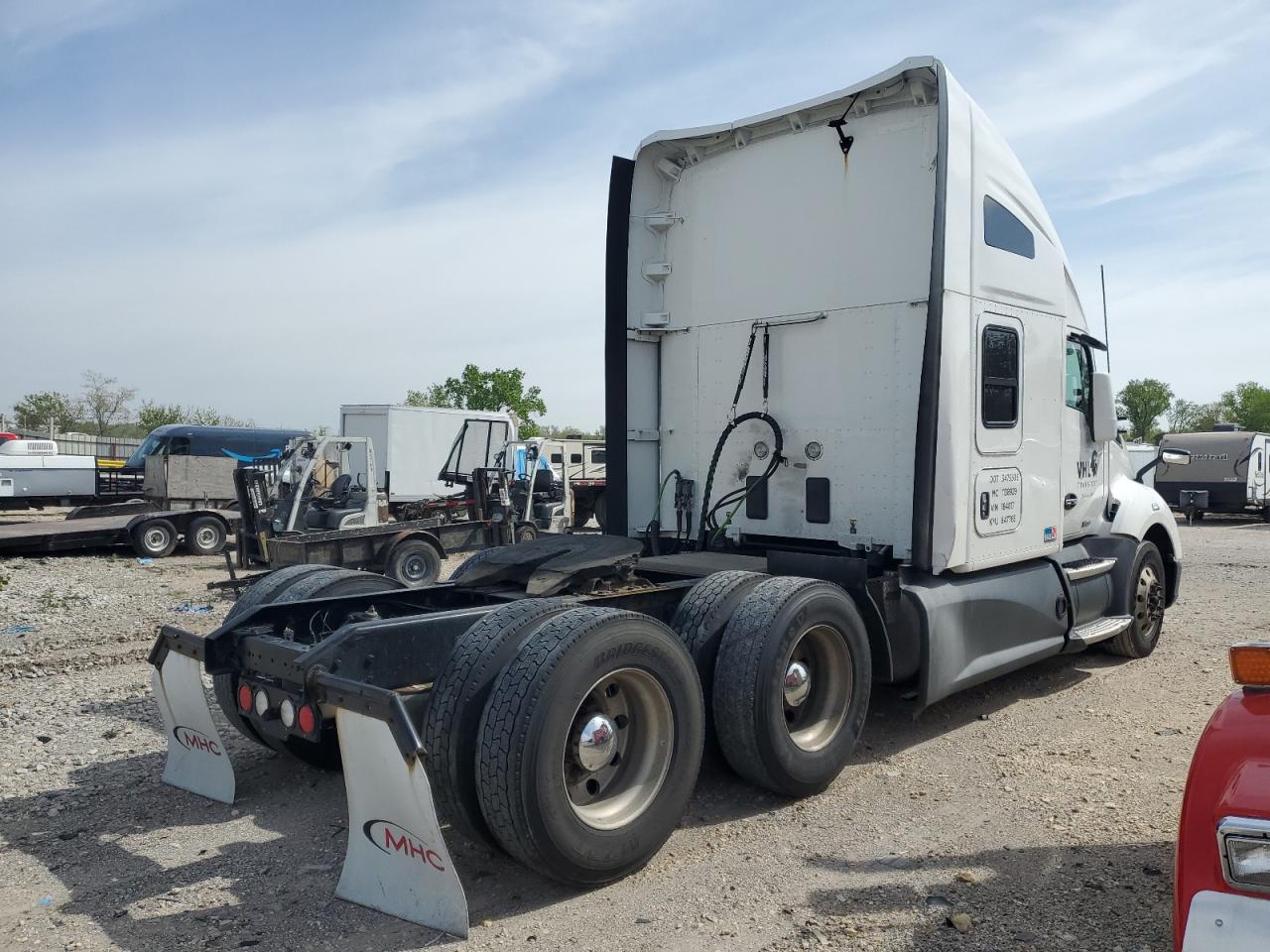 2018 KENWORTH CONSTRUCTION T680 VIN 1XKYD49X3JJ184817 photo 4
