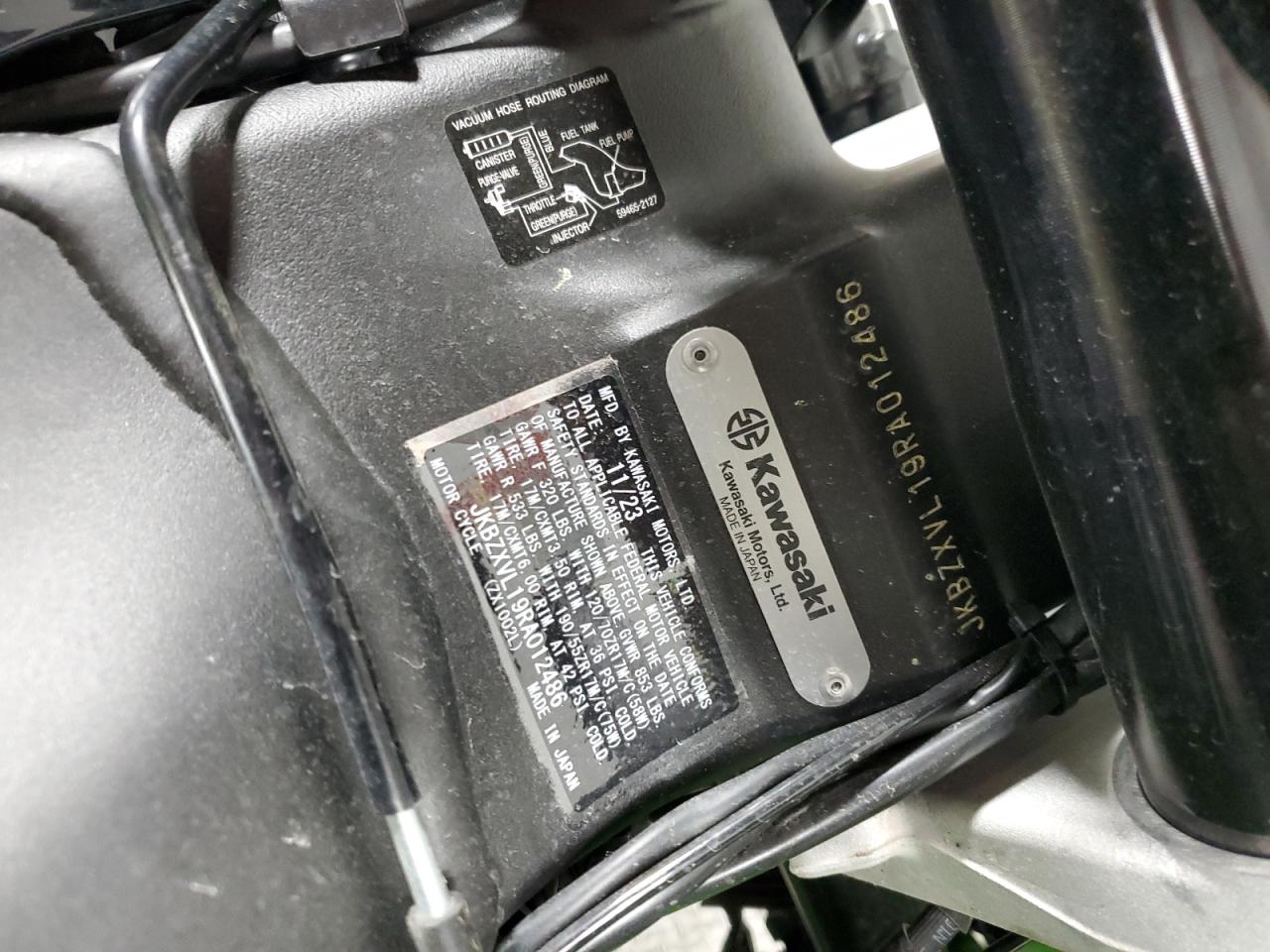 2024 KAWASAKI ZX1002 L VIN JKBZXVL19RA012486 photo 10
