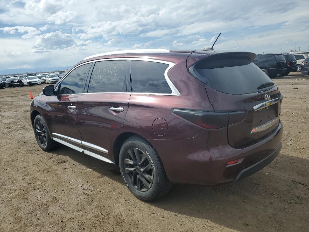 2014 INFINITI Qx60 VIN 5N1AL0MM8EC533000 photo 2