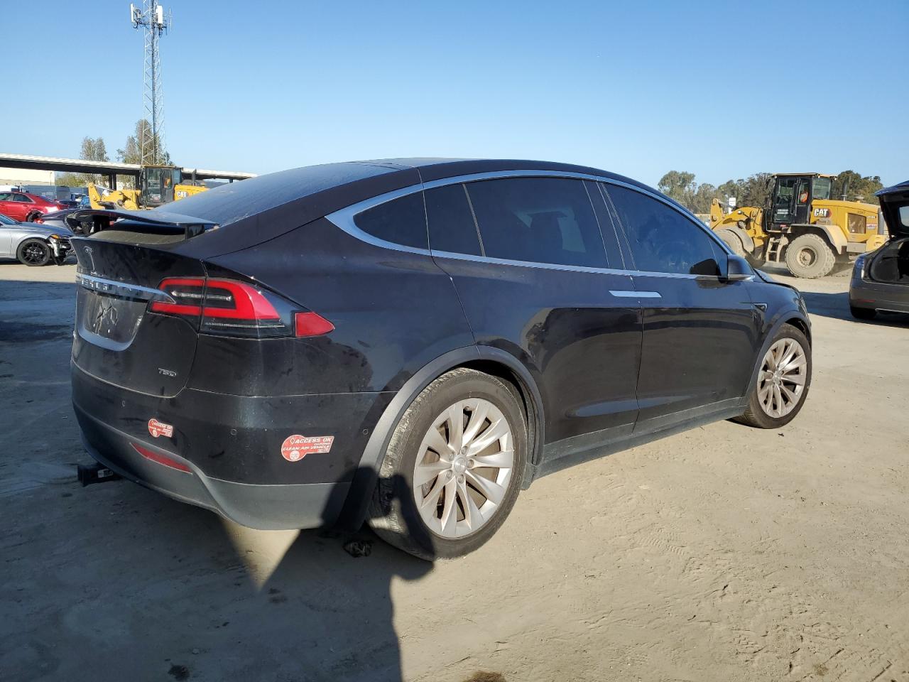 2017 TESLA Model x VIN 5YJXCDE27HF027331 photo 3