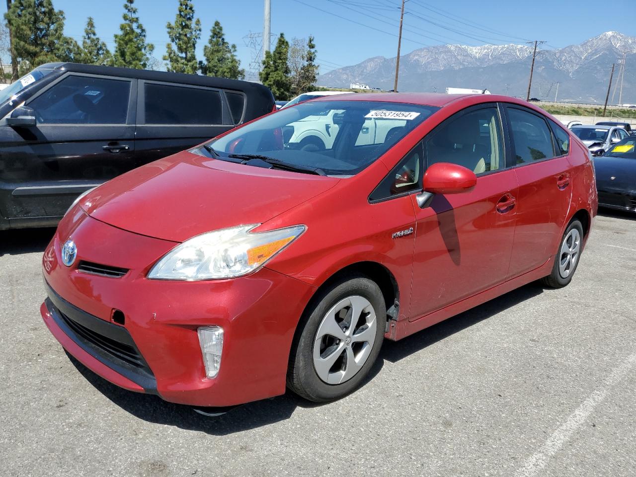 2014 TOYOTA Prius VIN JTDKN3DU1E0357350 photo 1