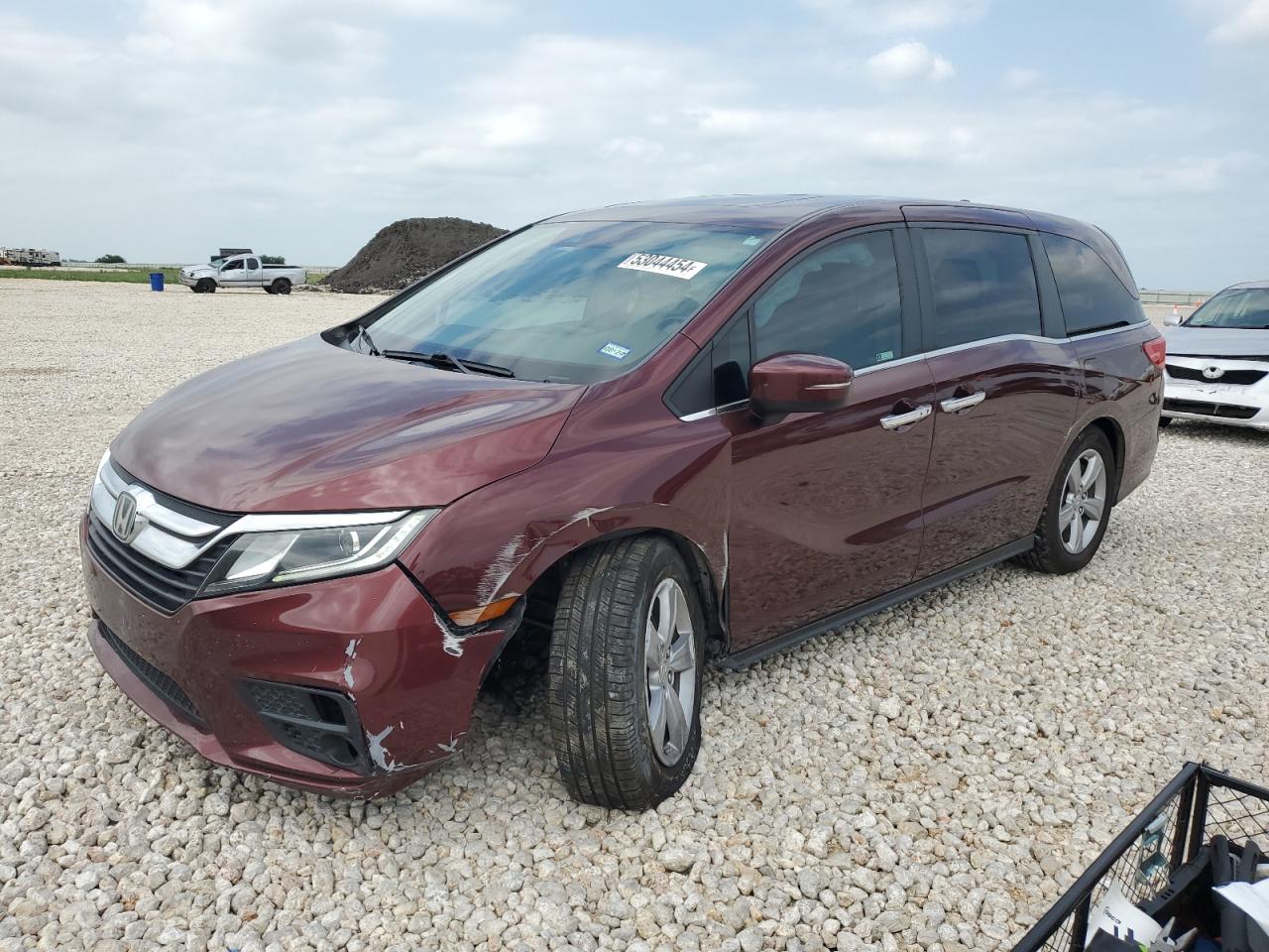 2018 HONDA Odyssey exl VIN 5FNRL6H70JB066165 photo 1